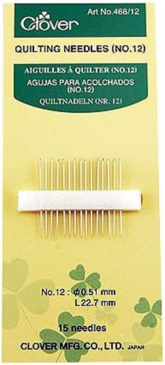 Aghi Per Trapuntatura Clover 57-323 | Numero 9 | Set Da 10 Pezzi | Manici Sottili - 2