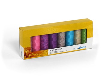 Mettler Poly Sheen Brights Thread Kit