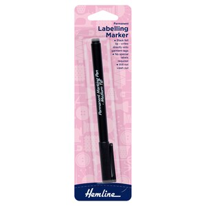 Hemline Permanent Labelling Felt Tip Pen Fine or Medium Point