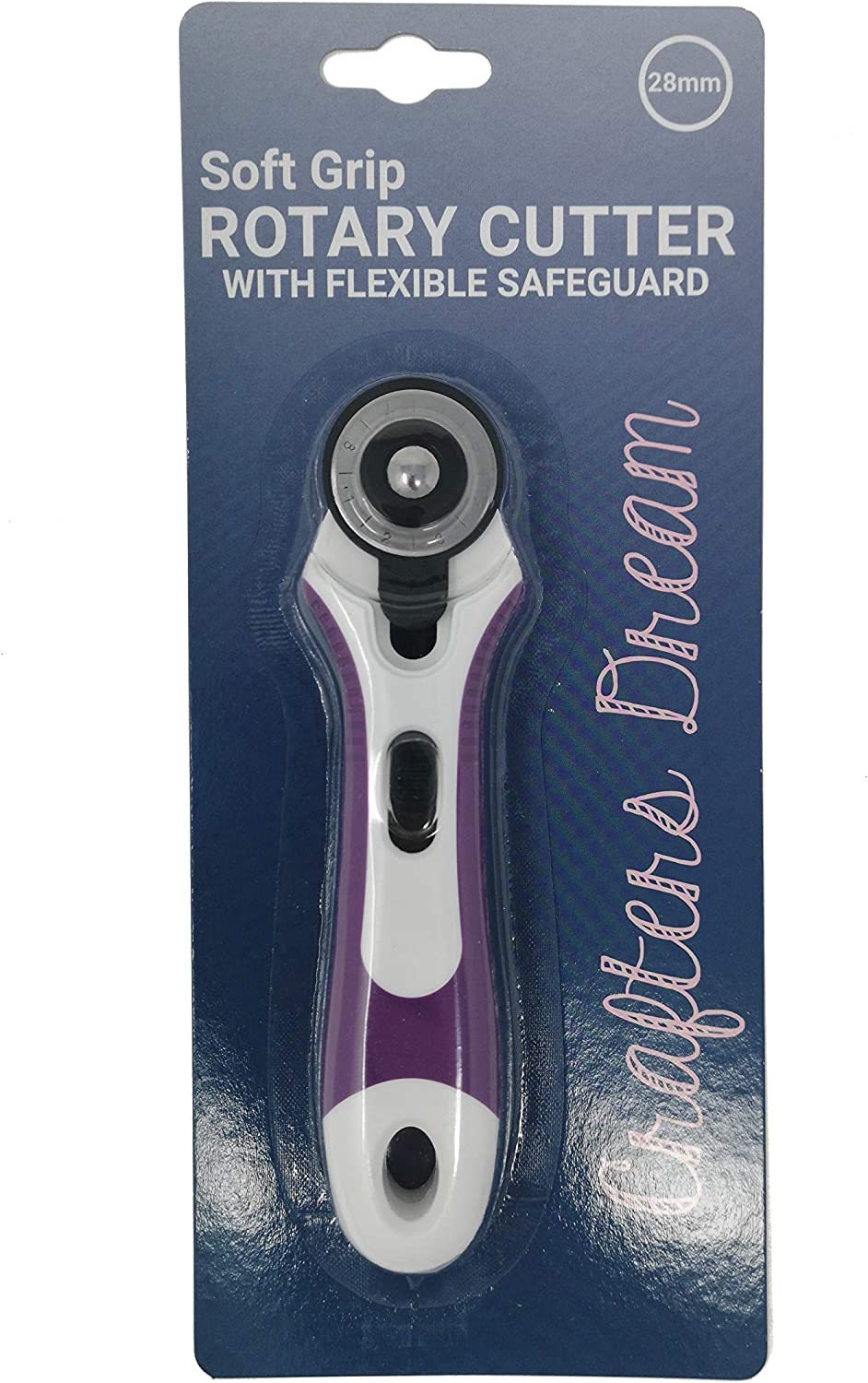 Best Professional Fabric Rotary Cutter Sewing Quilting Embroidery  Dressmaking Fiskars 45mm Titanium Softgrip Comfort Handle Rotary Cutter 