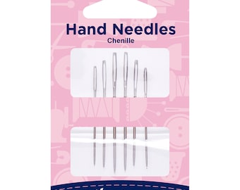 Hemline Chenille Hand Sewing Needles 18-22