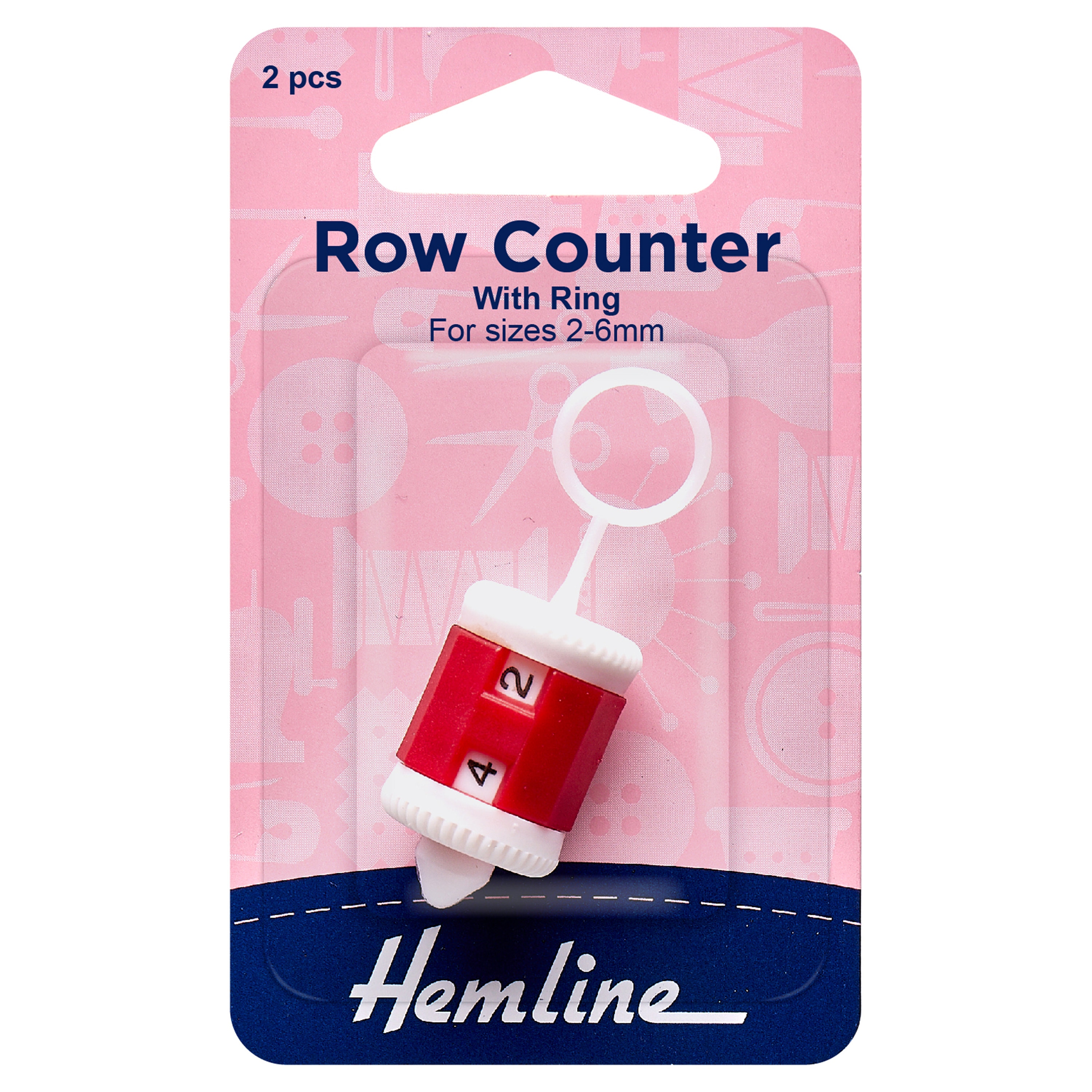 Stitch Marker Row Counter, Knitting Row Counter, Crochet Row Counter