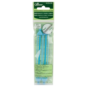 Clover Double-Ended Stitch Holder, in Sizes Small, Medium, and Large