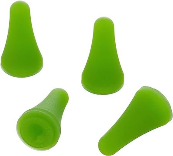 CLOVER Needle Point Protectors Bundle - 6 Pairs In Large, Small & Petite Sizes For Knitting