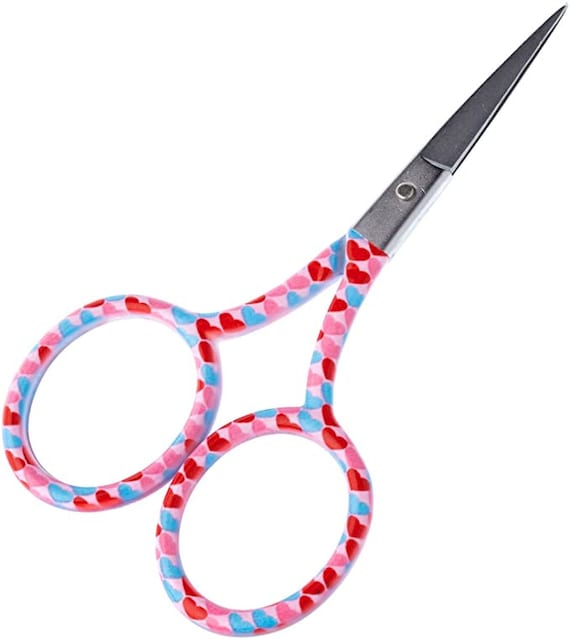 The Quilted Bear 3.5 Embroidery Scissors Small Sharp Blades Used