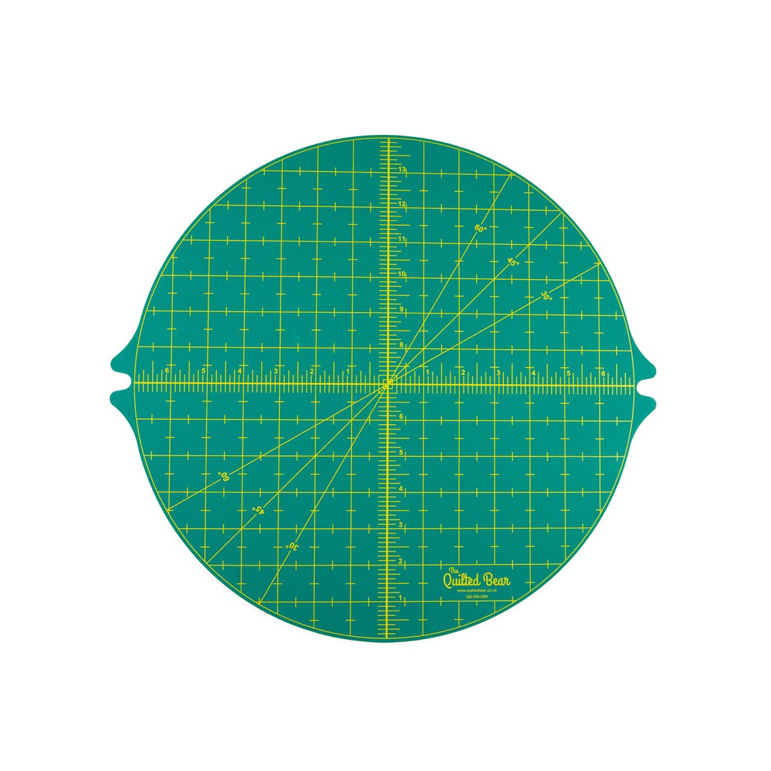 thumbnail image 2 of The Quilted Bear Rotating Cutting Mat - Circular 14 Philippines 2 of 10