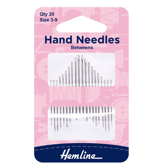 Hemline Gold Eye Quilting-Nadeln Größe 9 – 16 Stück Spezielle Handnähnadeln Für Quiltarbeiten