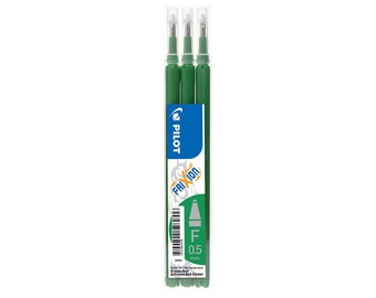 Pilot Frixion Erasable Needle Point Refills 0.5mm- Available in a variety of colours