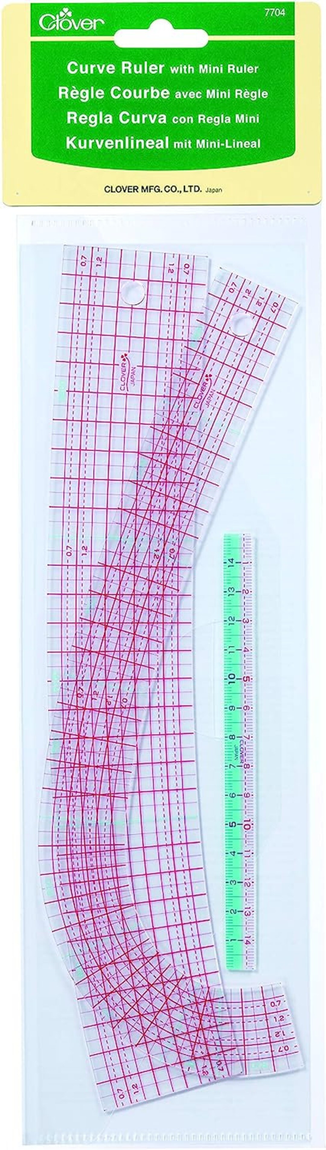 Clover Curve Ruler With Mini Ruler Etsy