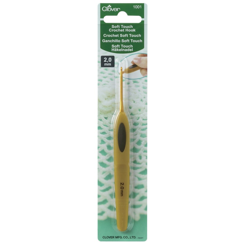 Clover Soft Touch Crochet Hook Full Range of Sizes Available image 2