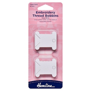 Hemline Paper or Plastic Embroidery Thread Bobbins