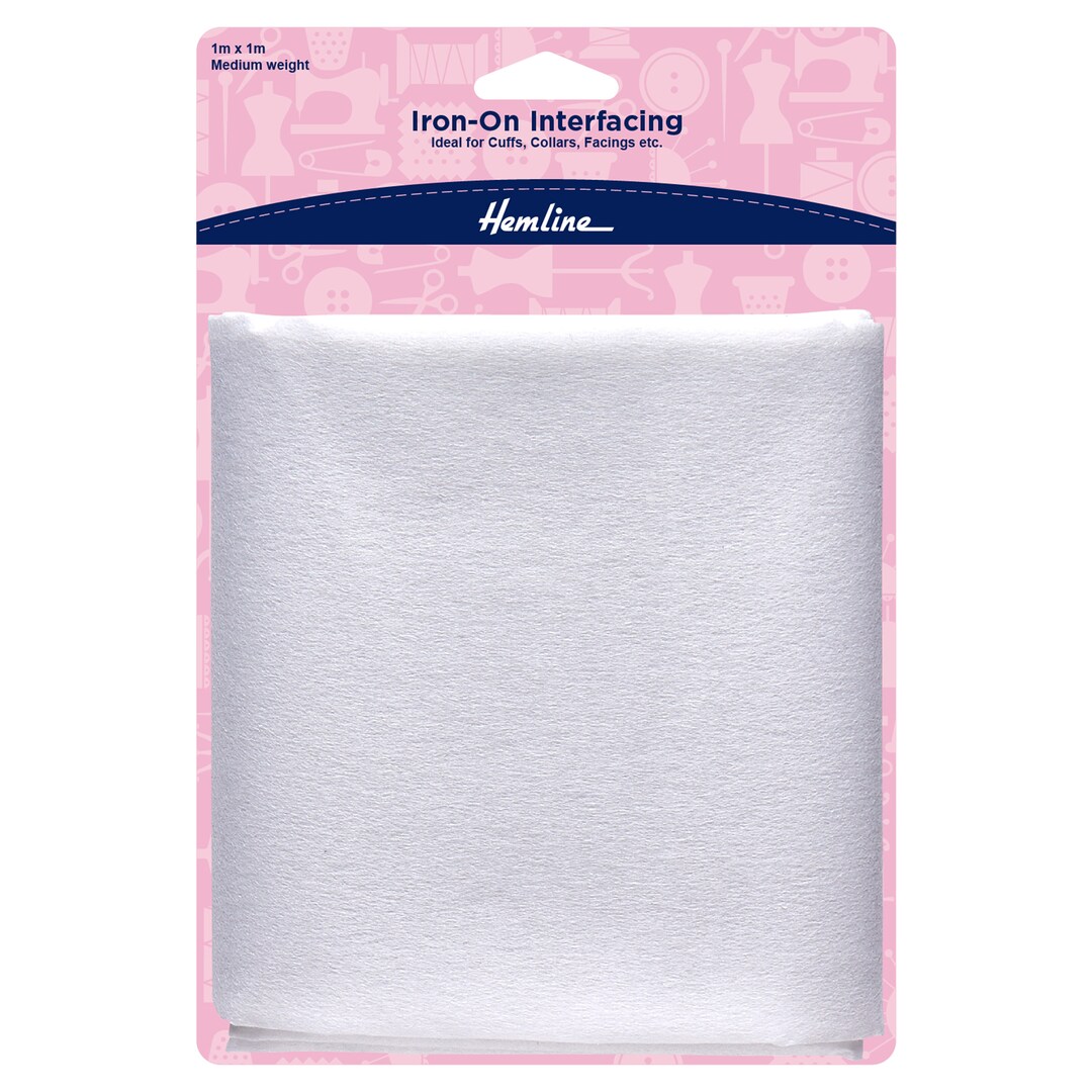 Hemline Iron On Interfacing - 1m x 1m Hemline Iron On Interfacing - 1m x 1m