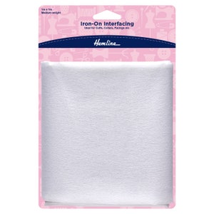 Hemline Iron-On Interfacing 1m x 1m