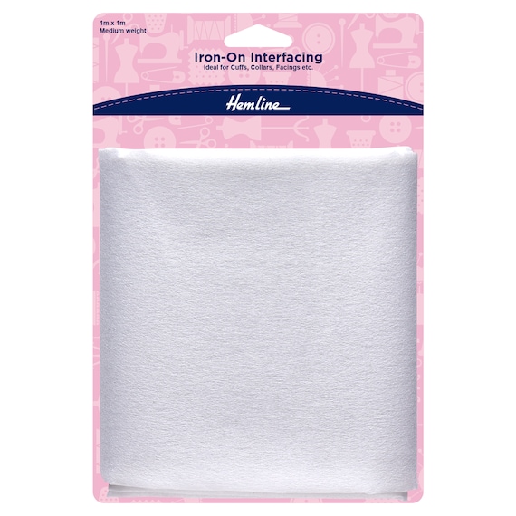 Hemline Iron On Interfacing - 1m x 1m Hemline Iron On Interfacing - 1m x 1m