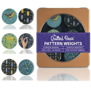 The Quilted Bear Pattern Weights Sets