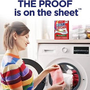 Colour Catcher Complete Action Laundry Sheets, Helps to Prevent Colour Run and Protects Brightness 40 Sheets zdjęcie 7