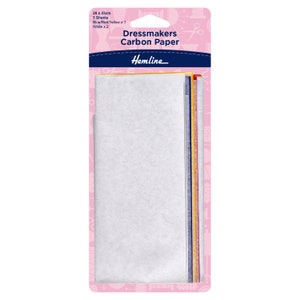 Ourlet en papier carbone pour couturière 23 x 28 cm ou 70 x 24 cm