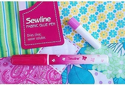 Sewline Fabric Water Soluble Blue Glue Pen Refill, Sewline #FAB50013