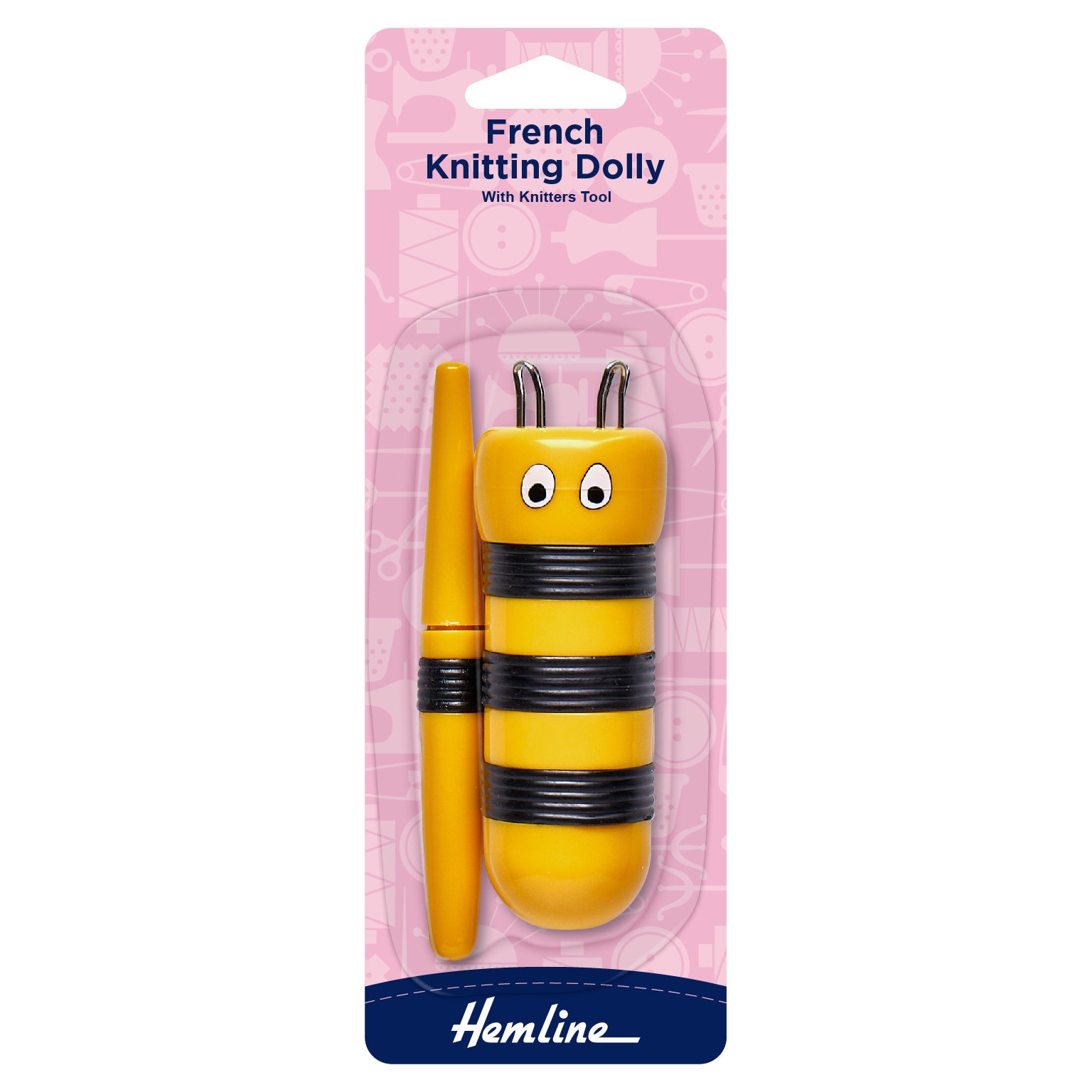 Hemline French Knitting Dolly with Tool Hemline French Knitting Dolly with Tool