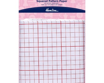 Papier calque pour ourlet au carré 61 x 86 cm