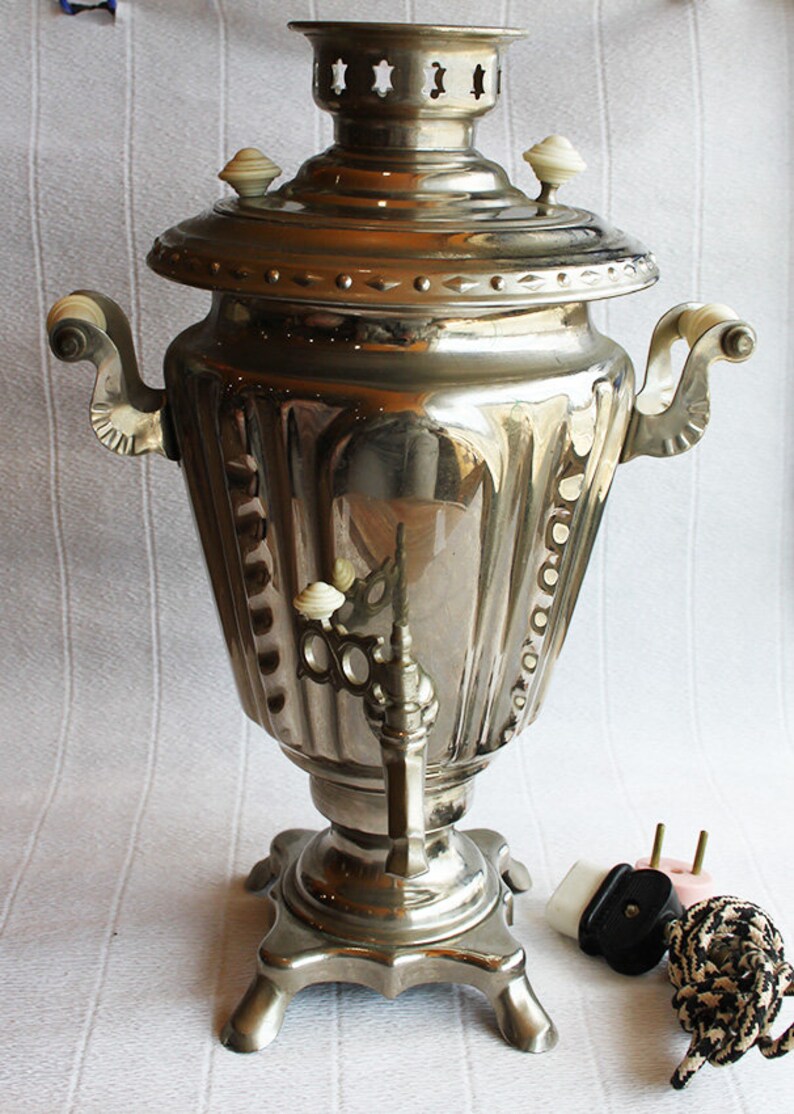 Russian Antique Samovar Tea Pot KOLCHUGIN Very Beautiful Etsy