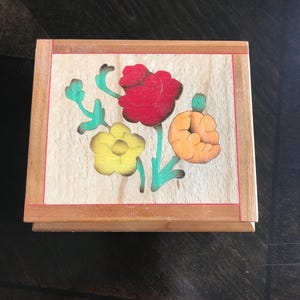 Italian marquetry music box