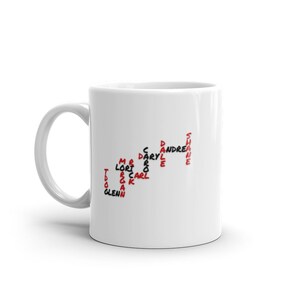 The Walking Dead Fan white glossy mug