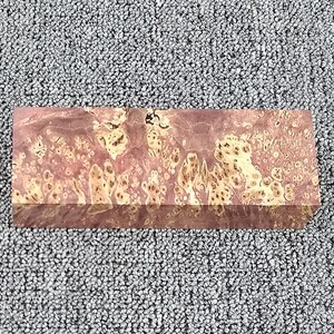 Stabilized Maple Burl Handle material Wood stabilized