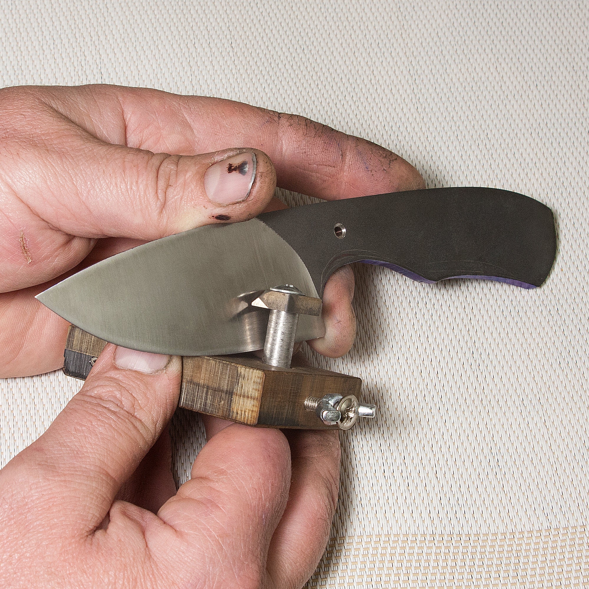 Knife Making Belt Grinder Angle Grind Guide large 9-3/4 Wide Expedited  Shipping 