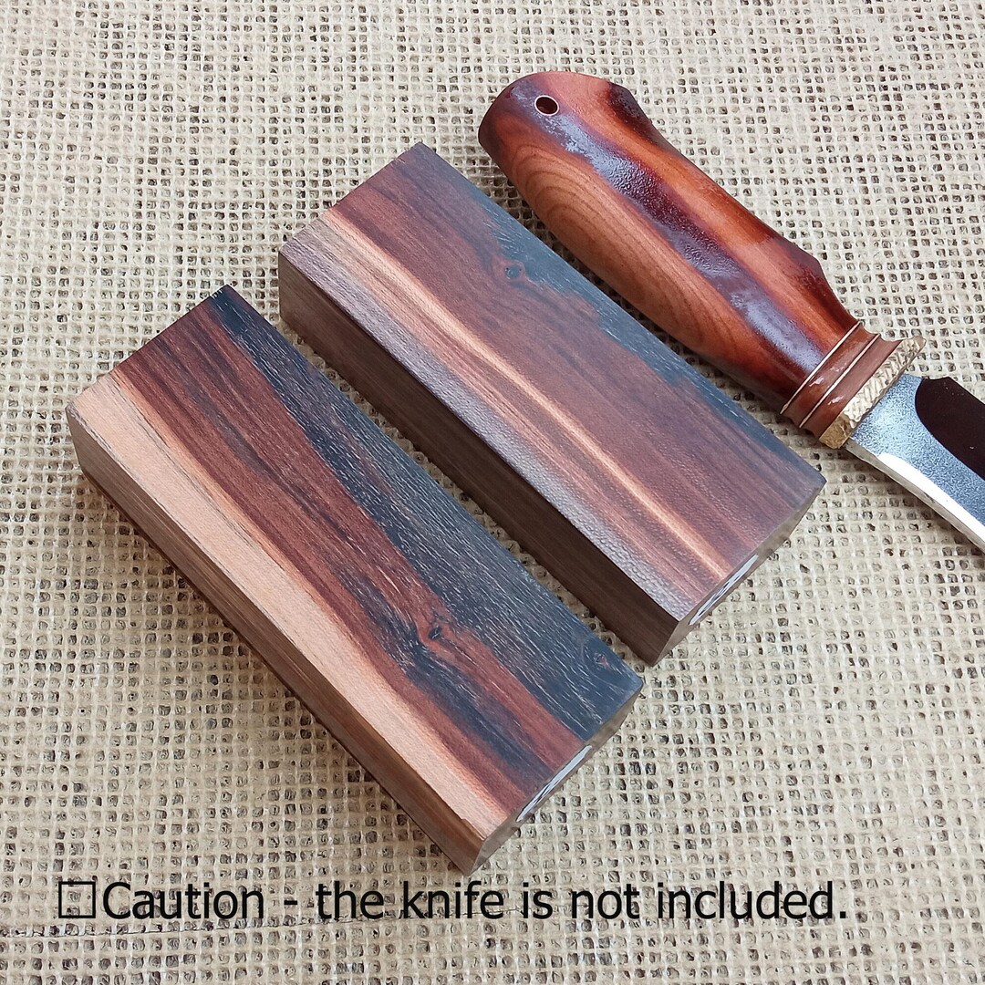 knife handle scales wood Burl WOODen Poplar Cottonwood Block Blank Knife  Knive Handle Desert Ironwood Scale Burl WOODen