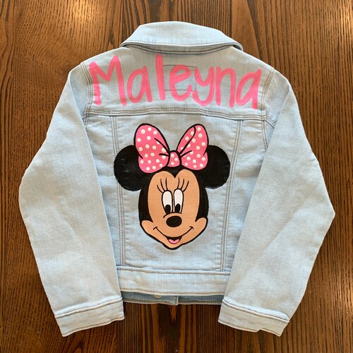 Moschino X Mickey & Minnie Jacket - Etsy