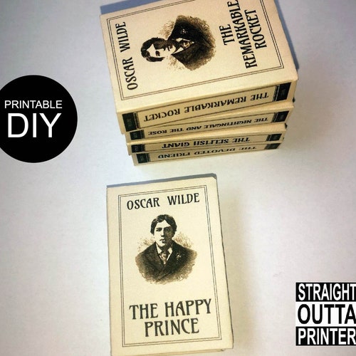 Miniature Books Readable Printable DIY Kit Set of 5 Beatrix - Etsy