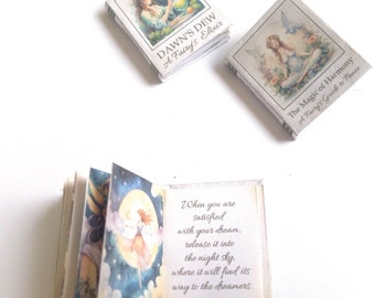 Miniature Fairy Books: Dollhouse Illustrated Set (DIY Printable)