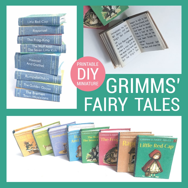 Readable Miniature Book Pages Printable