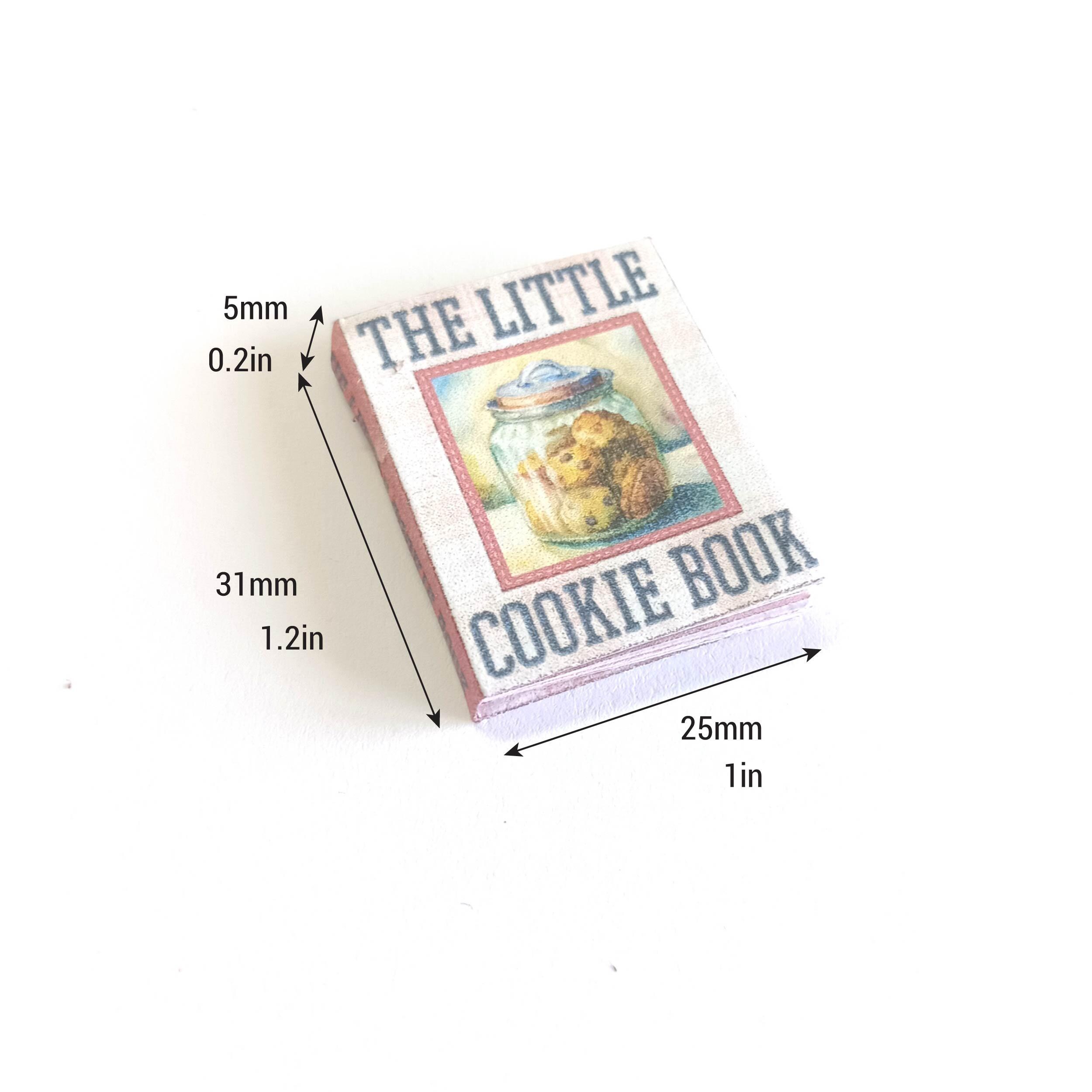 Miniature Recipe Books: DIY Dollhouse Cookbook Set (printable) - Etsy