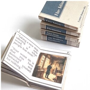Dostoevsky Miniature Books DIY Kit: Set of 5 (PDF) image 5