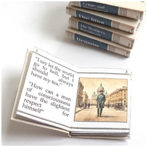 Dostoevsky Miniature Books DIY Kit: Set of 5 (PDF) image 9
