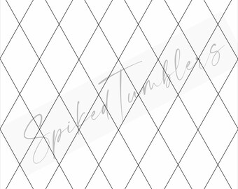 Plantilla Argyle para vaso recto de 20 oz -RESIZABLE