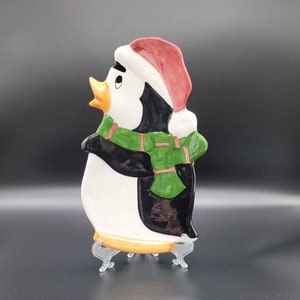 Gift Co Christmas Penguin Candy Trinket Dish