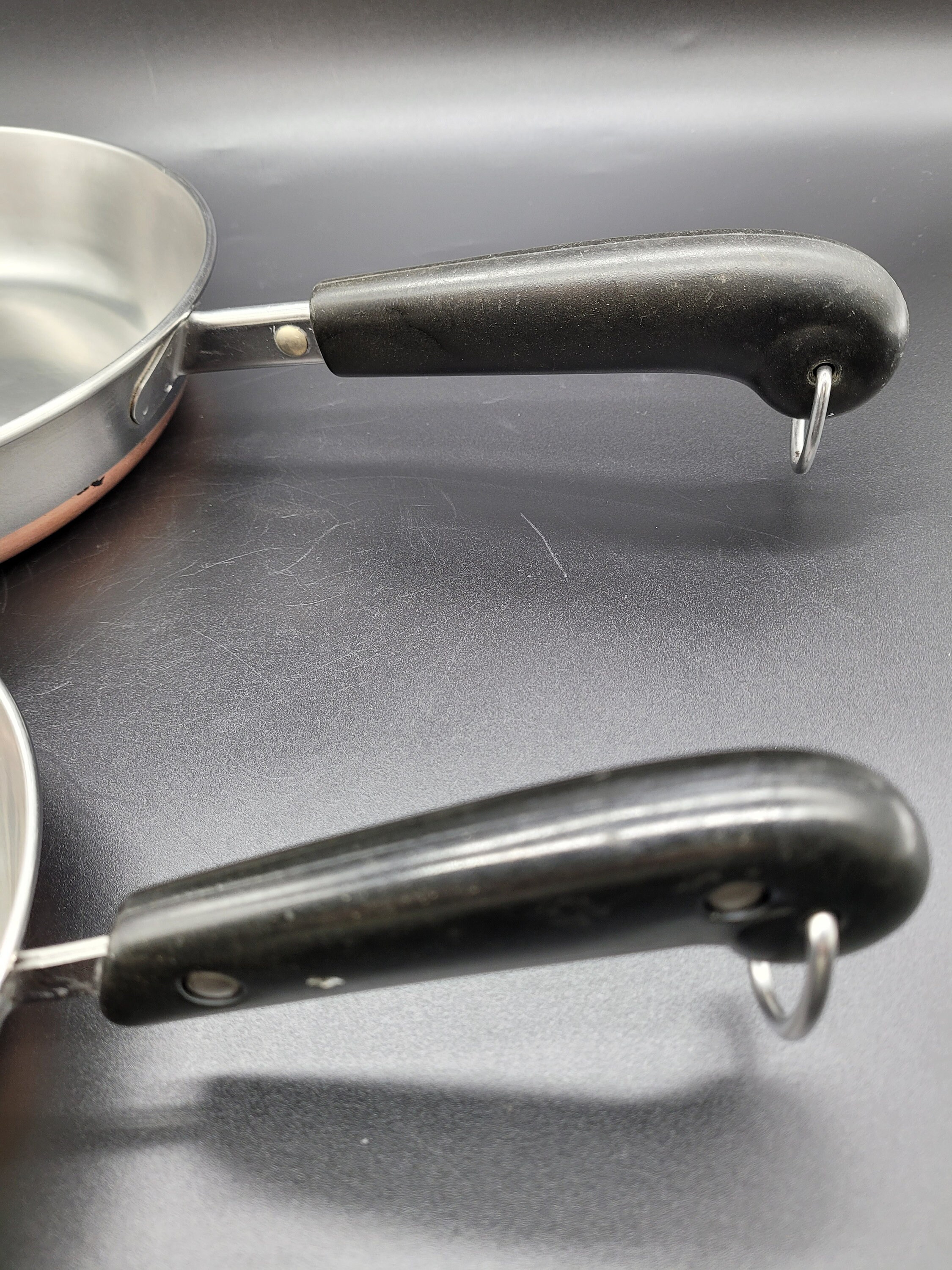 Revere Ware Copper Bottom 6 and 9 Frying Pans Copper Bottoms No LIDS Etsy