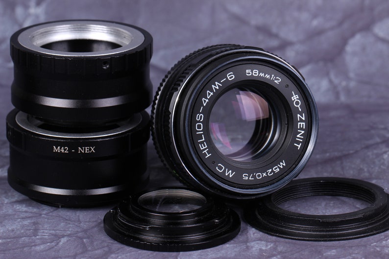 MC Helios-44M-6 F2/58 USSR Russian M42 SLR Portrait sale Lens! With any adapter of your choice.