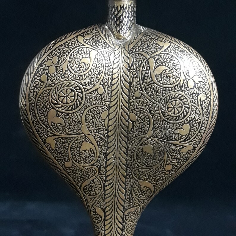 Superior Quality Vintage Cobra Candlesticks with Detailed Engraving