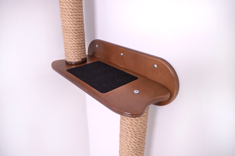 Best Cat Scratching Tower Natural Scratch Stylish Cat Etsy