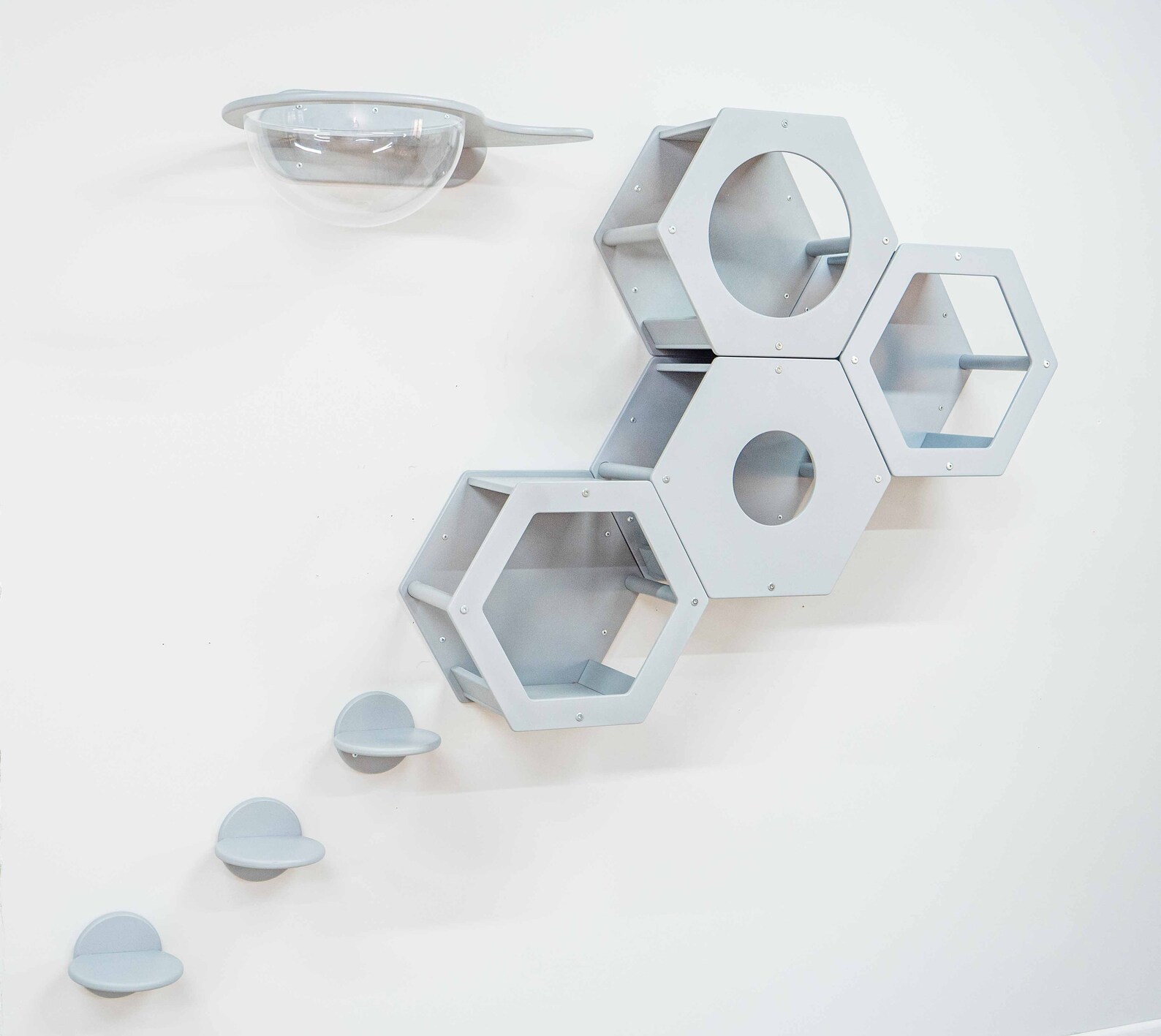 Geometric Cat Beds Stylish Cat Furniture Dark Cat Wall Etsy