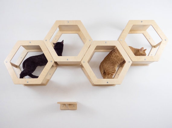 Cat complex Cat Tree Cat hammock Pet house Cat shelf Cat bed modern Cat furniture wall Cat tree furniture Home for cats