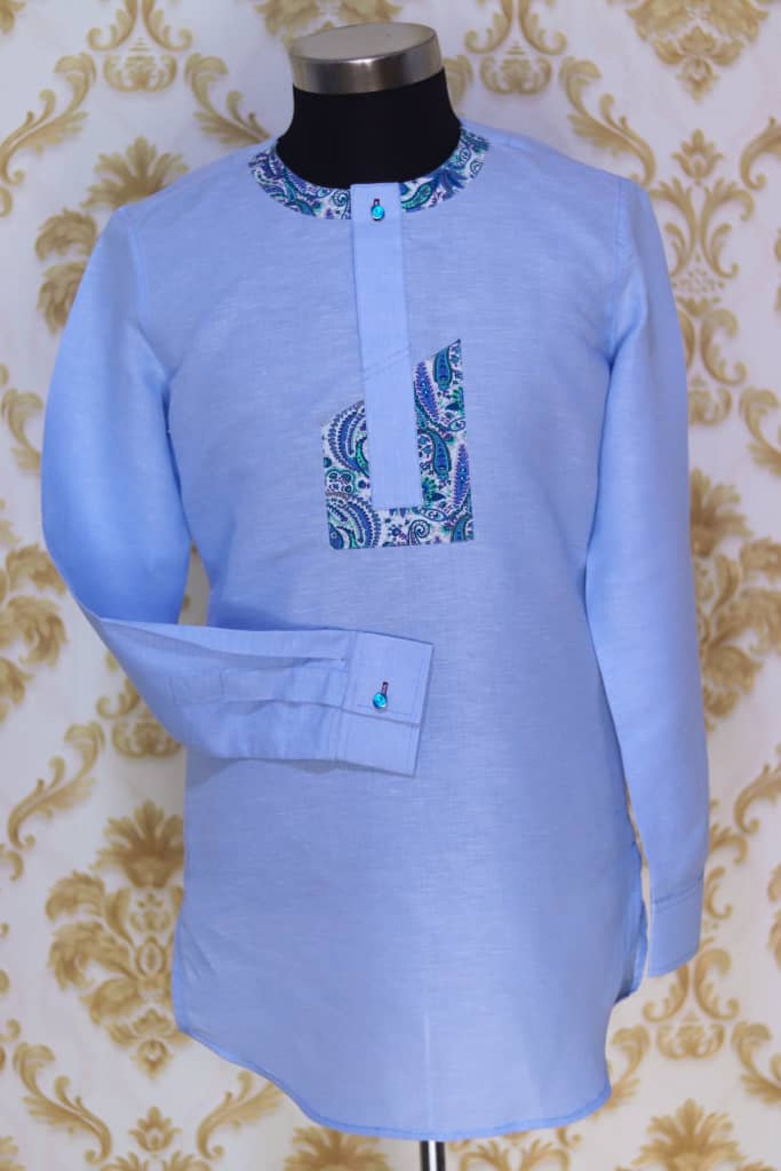 Linen Shirt Only, African Wear, African Style, Fall Clothes, Ankara Outfit, African Fashion