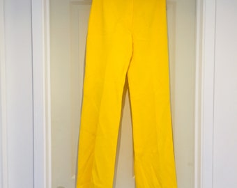 yellow trousers
