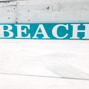 Beach Sign | Directional Sign | Beach Arrow Sign | Directional Arrow Sign | Yard Sign | Outdoor Sign