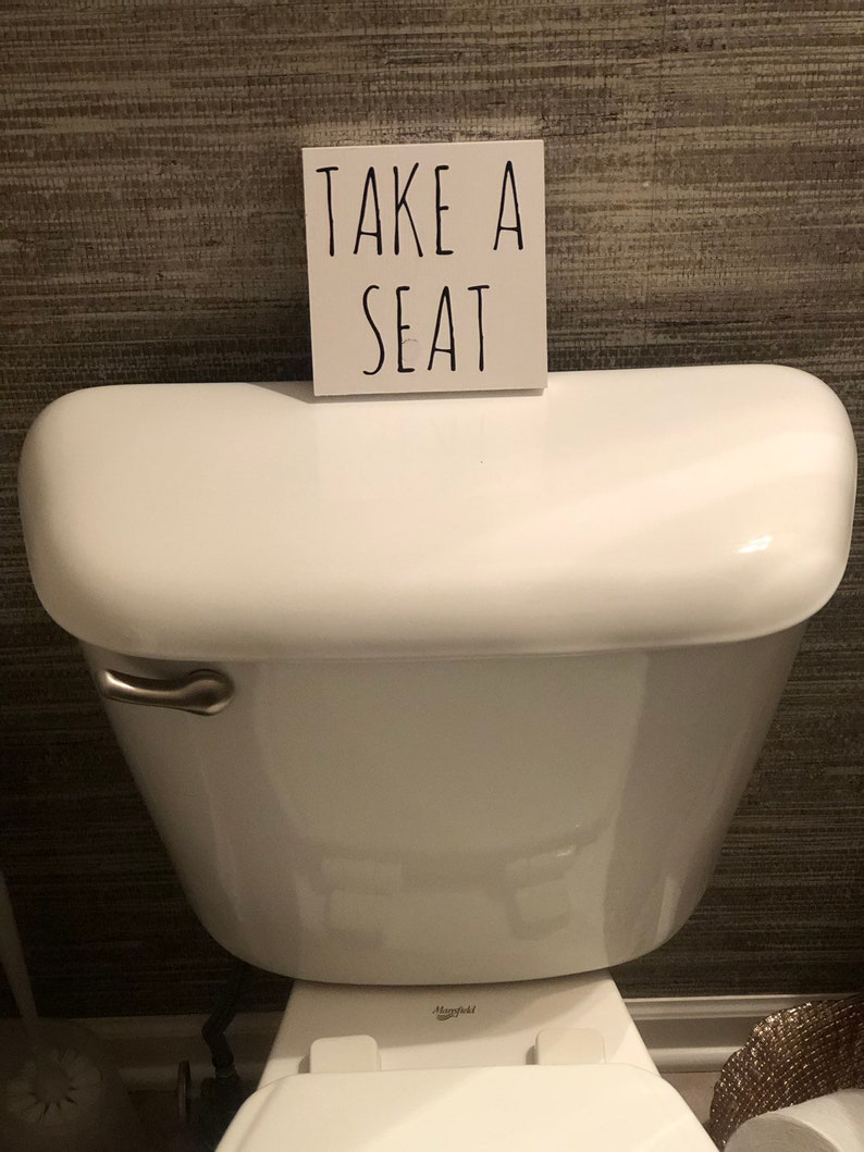 Funny Bathroom Signs Funny Bathroom Decor Bathroom Signs Etsy