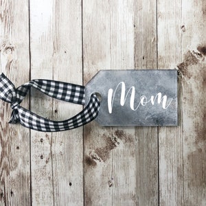 Gift Tag | Name Tag | Stocking Name Tag | Acrylic Name Tag | Wooden Name Tag | Marble Name Tag | Personalized Christmas Name Tag